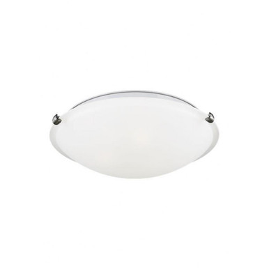 Clip 28W 2 LED 16.25 Inch Wide Flush Mount by Generation - 7643593S-962