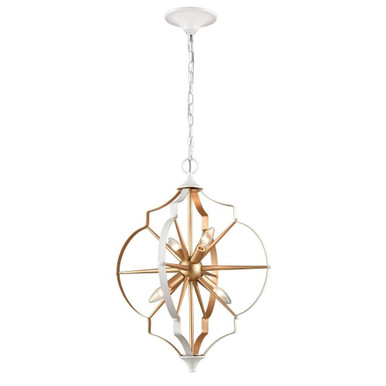 Laguna Beach 4 Light Small Chandelier by ELK Home - 33395/4