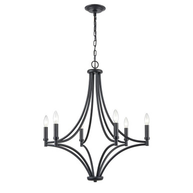 Spanish Villa 6 Light Medium Chandelier by ELK Home - 33436/6