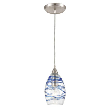 Vines 1 Light Mini Coastal Pendant by ELK Home - 31742/1