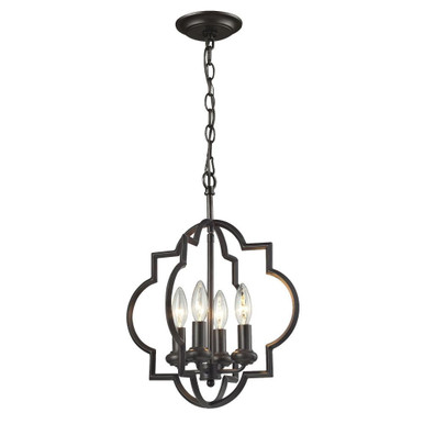 Chandette 4 Light Chandelier 18 x 14 Inches W by ELK Home - 31812/4
