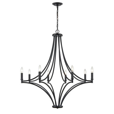 Spanish Villa 8 Light Oversized Chandelier by ELK Home - 33437/8