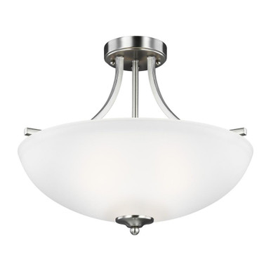 Geary 3 Light Large Semi Flush Mount by Generation - 7716503