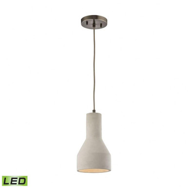 Urban Form 9.5W 1 LED Light Small Pendant by ELK Home - 45331/1-LED