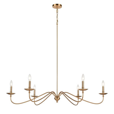 Wellsley 6 Light Oversized Island Pendant by ELK Home - 46799/6