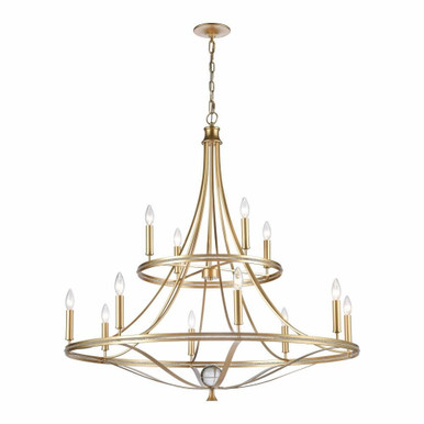 Noura 12 Light Oversized Chandelier by ELK Home - 69488/8+4