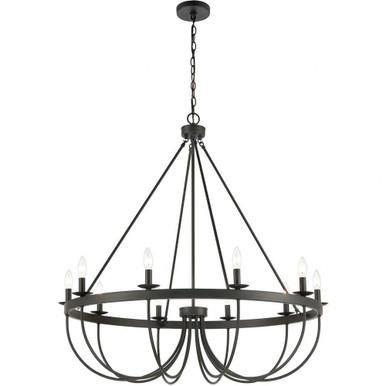 Williamson 10 Light Oversized Chandelier by ELK Home - 75078/10