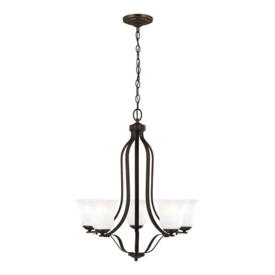Traditional Five Light Chandelier - 73-BEL-2287635