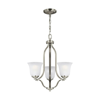 Traditional Three Light Chandelier - 73-BEL-1001701