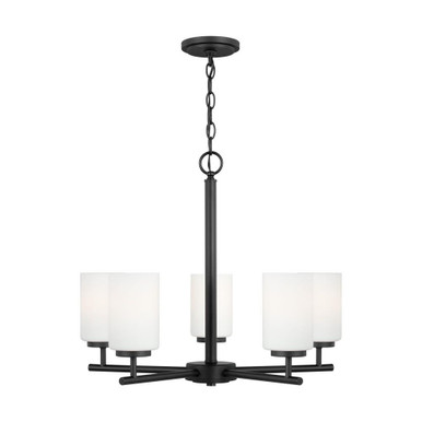 Contemporary Five Light Chandelier - 73-BEL-1001698