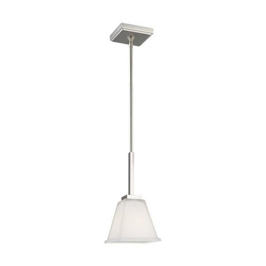 Goldsmith Promenade - 9.3W 1 LED Mini Pendant in Transitional Style - 5.75 inches wide by 12 inches high - 73-BEL-4315565
