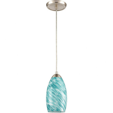 Evening Sky 1 Light Mini Pendant In Modern Style 9 x 5 Inches by ELK Home - 85281/1