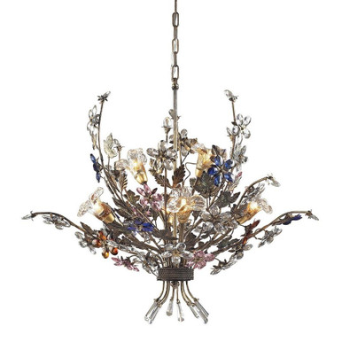 Brillare 6 Light Large Chandelier by ELK Home - 9107/4+2