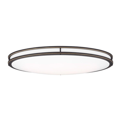 Mahone 53W 1 LED 18 Inch Wide Flush Mount by Generation - 7950893