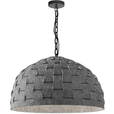 Priscilla 1 Light Large Pendant by Dainolite - PRA-241P-MB-500