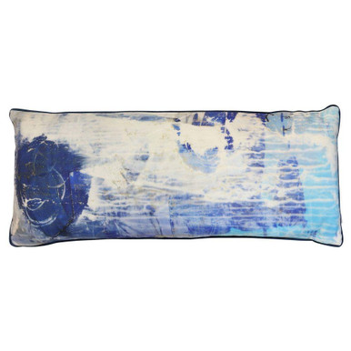 Tidewashed Crush II Lumbar Pillow 14 Inch Tall X 36 Inch Wide by Stylecraft - AJS10292DS