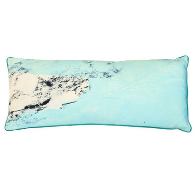 Glacier Fade Lumbar Pillow 14 Inch Tall and 36 Inch Wide by Stylecraft - AJS10293DS