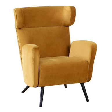 Capri Wingback Accent Chair 38.5 Inch Tall and 28.2 Inch Wide by Stylecraft - DFF20112DS