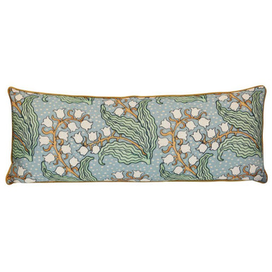 Chinoiserie Willow Cascade Lumbar Pillow 14 X 36 Inch Wide by Stylecraft - DFS10274DS
