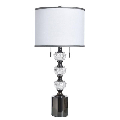 Coralie 2 Light Table Lamp 35 Inch Tall and 16 Inch Wide by Stylecraft - KHL335505DS