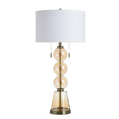 2 Light Table Lamp 37.5 Inch Tall and 18 Inch Wide by Stylecraft - KHL335032DS