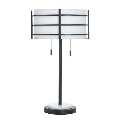 Royce 1 Light Table Lamp 25 Inch Tall and 14.25 Inch Wide by Stylecraft - L335176DS