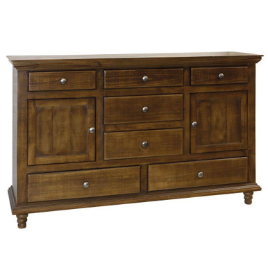 River's Edge 7 Drawer Dresser 40 Inch Tall and 63 Inch Wide by Stylecraft - MSF27331DS