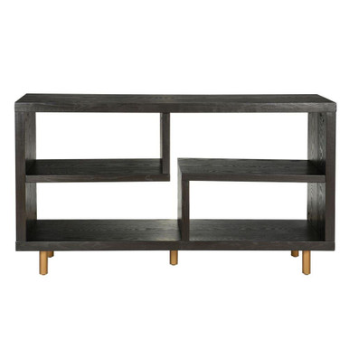 Norman Wyatt Home 3 Tier open Console 34 Inch X 60 Inch Wide by Stylecraft - NWF27239DS