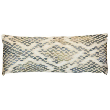 Wyatt Abstract Stone Lattice Lumbar Pillow 36 Inch Wide by Stylecraft - NWS10415DS