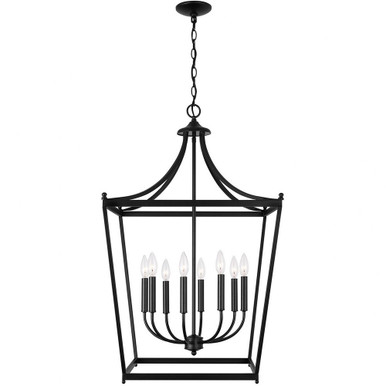 Stanton 8 Light Medium Foyer Chandelier by Capital 9553