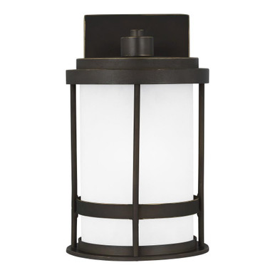 Wilburn 1 Light Small Dark Sky Outdoor Wall Lantern by Generation - 8590901D