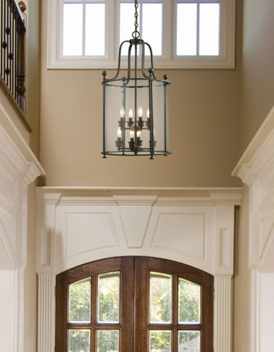Wyndham - 8 Light Pendant in Gothic Style - 18 Inches Wide by 31.75 Inches High - 135-8