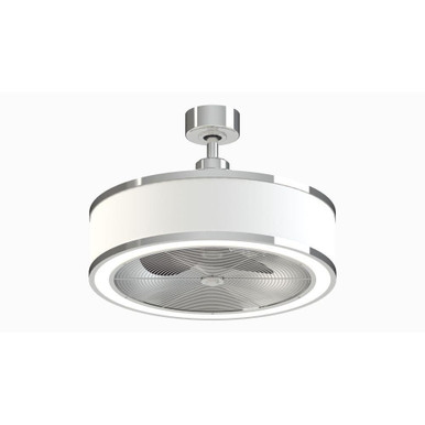 RingAire 3 Blade Ceiling Fan with Light Kit 23.1 Inch Wide Fanimation - LP8405LCH