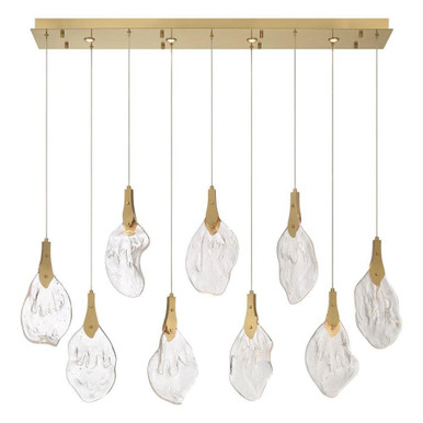 Jateo 2.92W 13 LED Linear Chandelier 17 Inch Tall X 8 Inch Wide by Eurofase - 50103