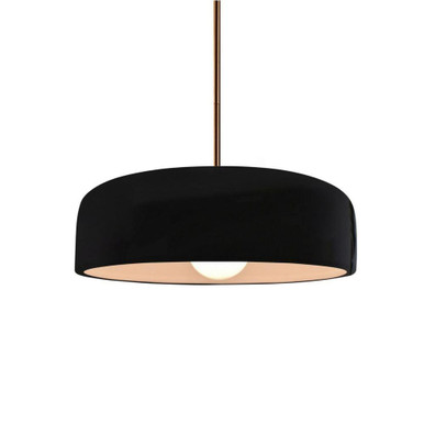 Radiance Spire 1 Light Stem Pendant 3.75 X 10 Inch Wide by Justice Design - CER-6571-RIGID