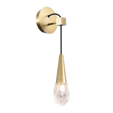 Alya 1 Light Wall Sconce 19 Inch Tall and 4 Inch Wide by Kanova - KWS3104-1BS