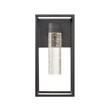 Obsidian 6.5W 1 LED Standard Outdoor Wall Lantern 14 Inch Tall by Kanova - KXW0403M-E