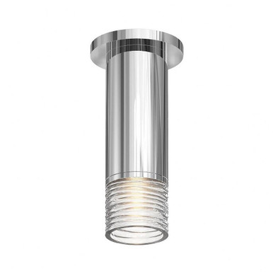 Biamiom Way 1 LED Clear Trim Flush Mount 9.25 Inch Tall and 3 Inch Wide - 181-BEL-4947424