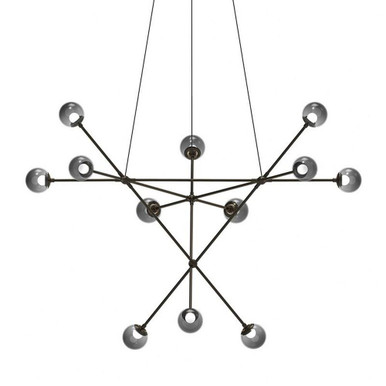 Runo Drive 12 LED Pendant 27 Inch Tall and 40 Inch Wide - 181-BEL-1277778