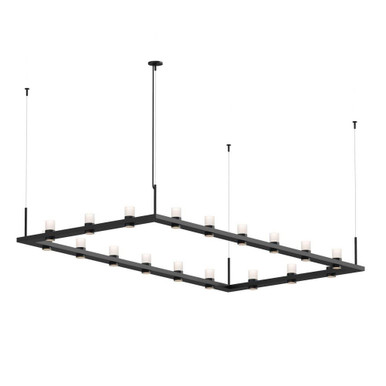 Kaxl Path LED Rectangular Oversized Pendant 104 Inch Wide - 181-BEL-1277780