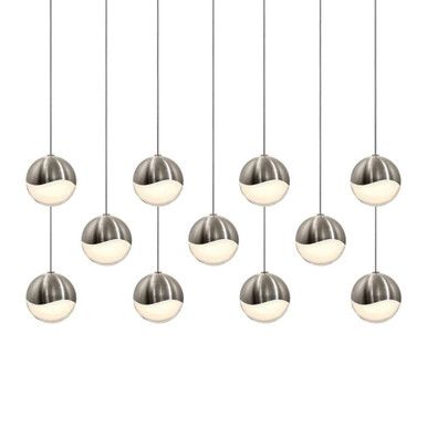 Jeasat Circle 11 LED Medium Pendant 3.25 Inch Tall and 37 Inch Wide - 181-BEL-492881