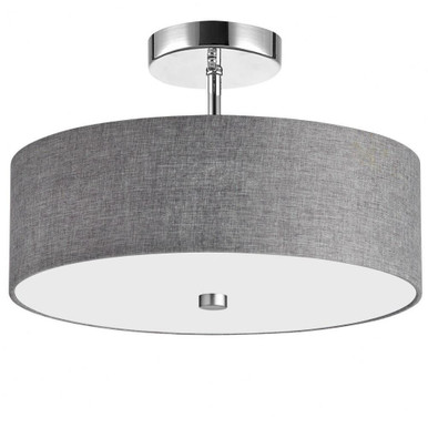 Helat Path 3 Light 14.25 Inch Wide Semi Flush Mount - 303-BEL-856690