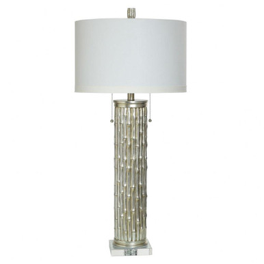 2 Light Table Lamp With Twin Pull Chains 34.75 x 16 Inch by Stylecraft - DFL334058DS