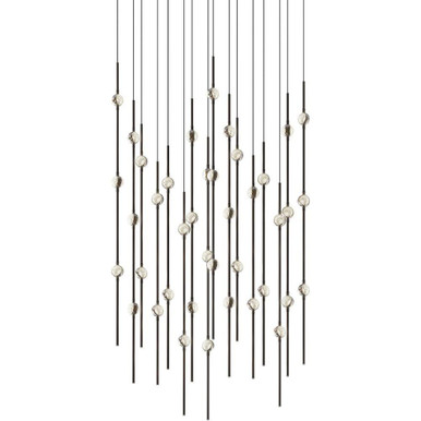 Fokoi Trail 80W 40 LED Pendant 38 Inch Tall X 21.5 Inch Wide - 181-BEL-1371930
