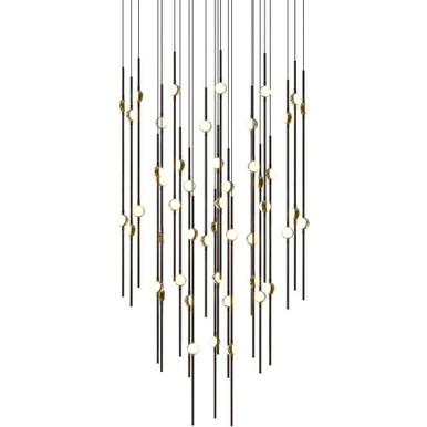 Fokoi Trail 96W 48 LED Pendant 30 Inch Tall X 24.75 Inch Wide - 181-BEL-1371928
