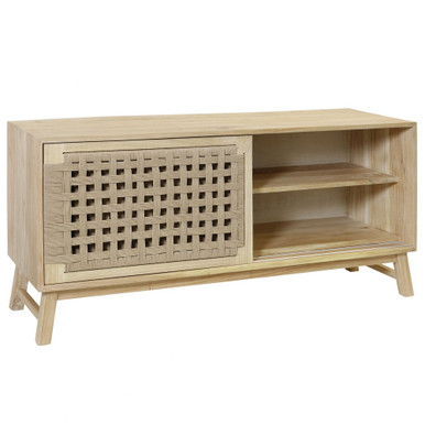 2 Door Mesh Lattice Cabinet-30 Inches Tall and 63 Inches Wide - IAF102667DS