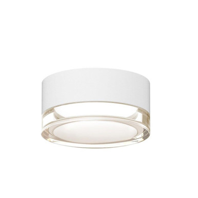 Sazei Court 1 LED Clear Cylinder Lens Flush Mount 5 Inch Wide - 181-BEL-1395882