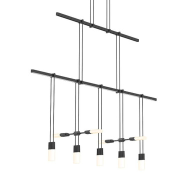 Totr Lane 70W 5 LED Oversized Linear 2 Tier Pendant - 181-BEL-4659594