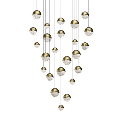 Jeasat Circle 24 LED Assorted Pendant 3.75 Inch Tall and 27 Inch Wide - 181-BEL-492892