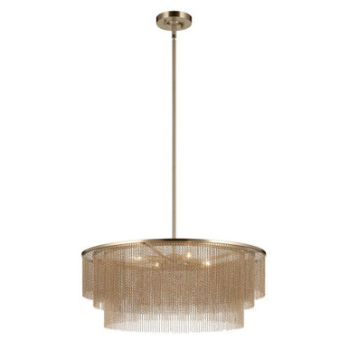 Khaite 4 Light Chandelier 16.25 Inch Tall by Kichler - 52823CPZ
